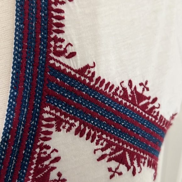 J Crew embroidered T-shirt - Picture 3 of 7